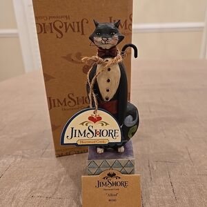Jim Shore "Alfred" Tuxedo Cat Figurine Original Box